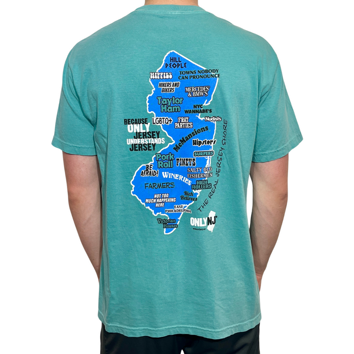 Stereotypes of New Jersey - Only NJ Tee