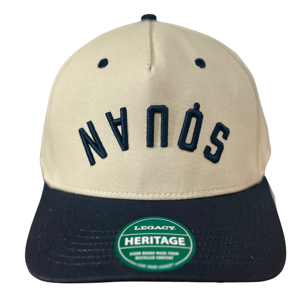 Stone & Navy SQUAN Baseball Cap