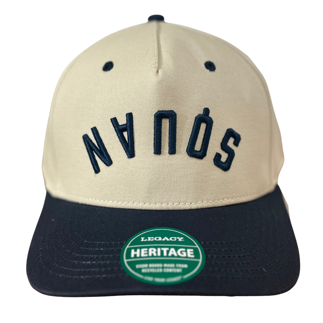 Stone & Navy SQUAN Baseball Cap