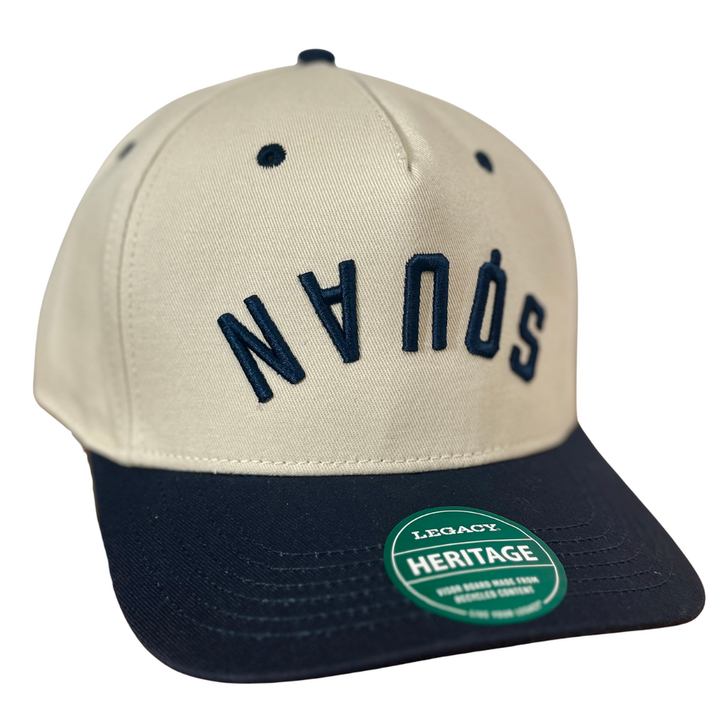 Stone & Navy SQUAN Baseball Cap