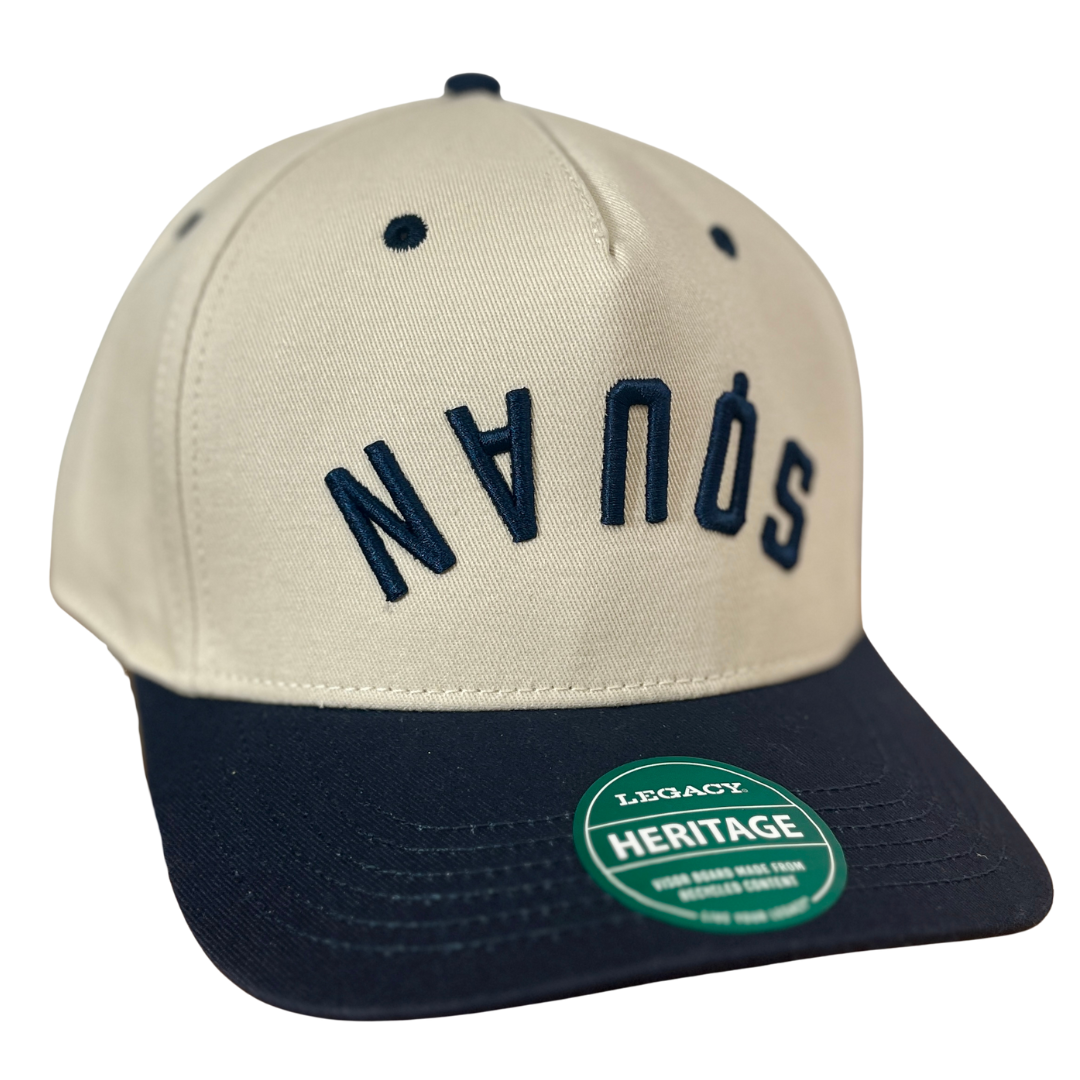 Stone & Navy SQUAN Baseball Cap