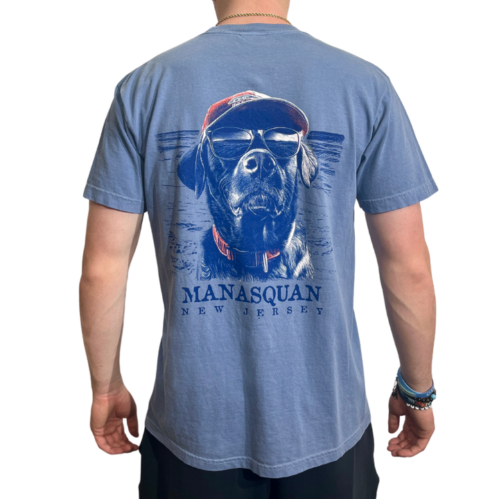 Blue Jean Beach Lab Tee
