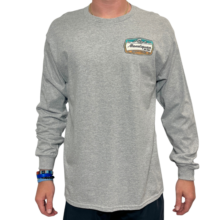 Grey Wave Long Sleeve