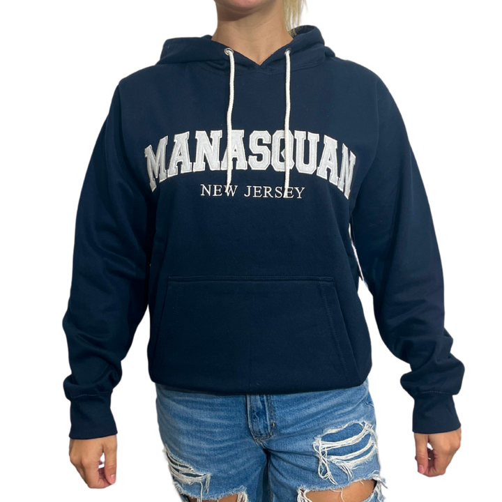 Navy Manasquan Hoodie
