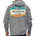 Rock Grey Wave Hoodie
