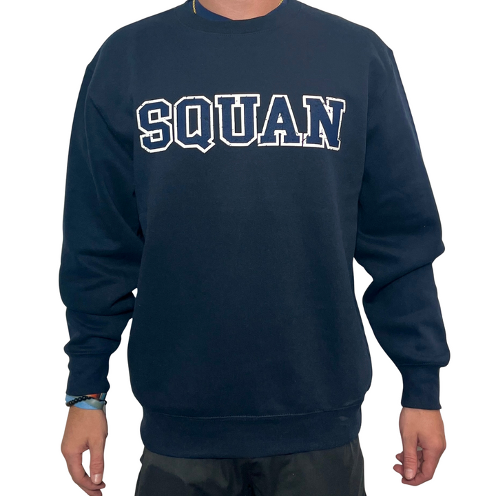 Navy Unisex Squan Crew