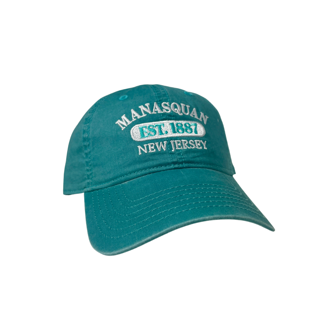 Seafoam Manasquan Est. 1887 Baseball Cap