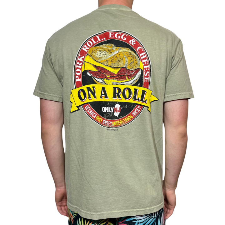 Pork Roll on a Roll - Only NJ Tee