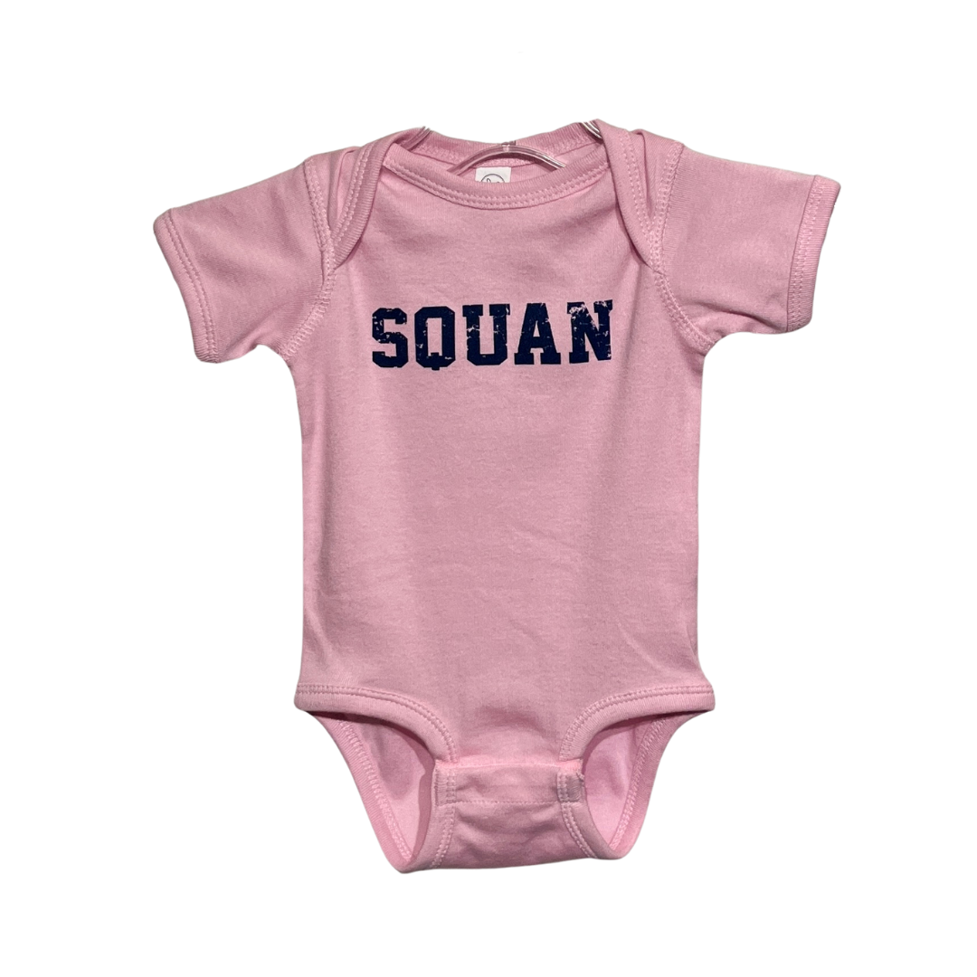 Pink SQUAN Onesie