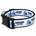 Manasquan NJ Surf Dog Collar – Navy Small