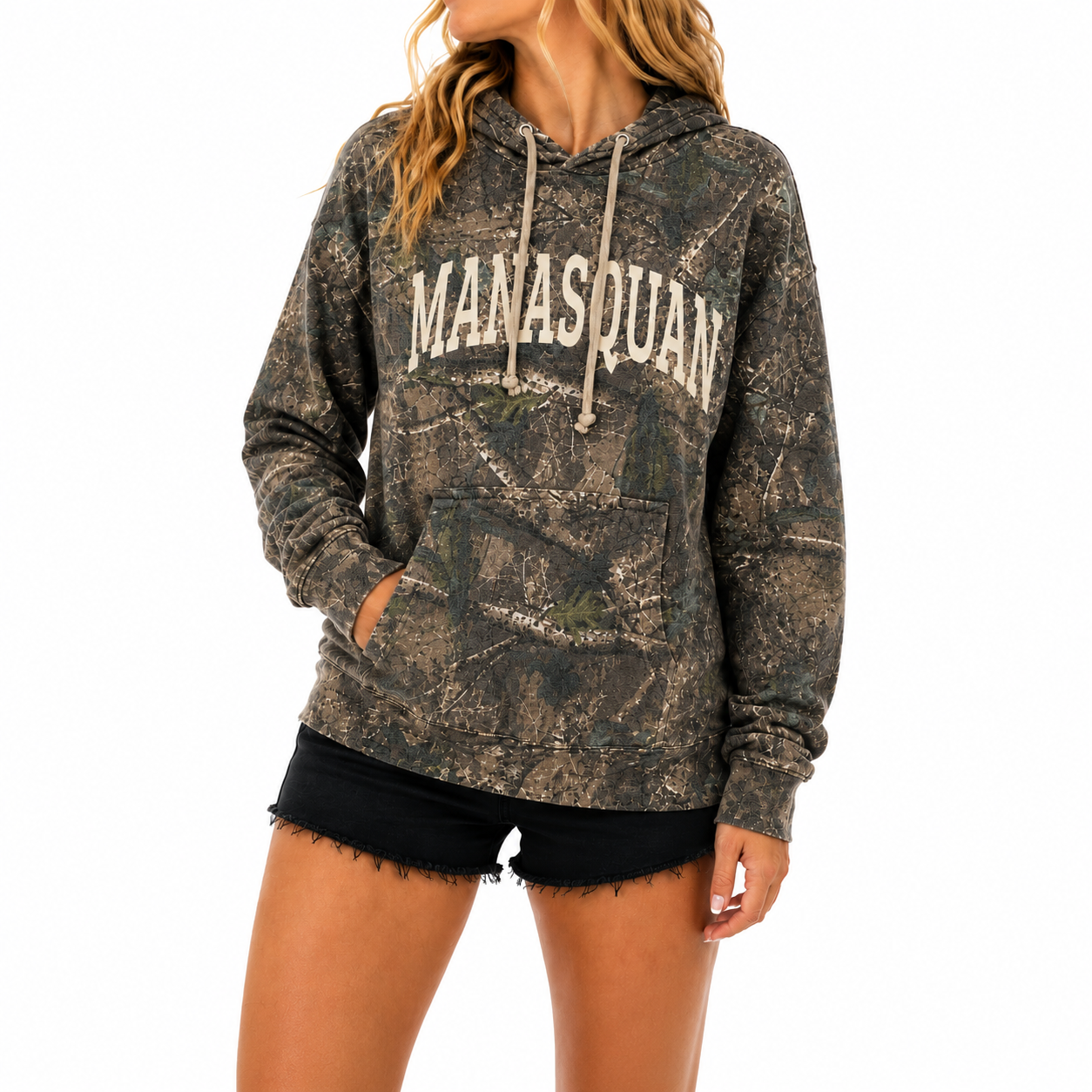 Manasquan Camo Pullover Hoodie
