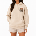 Surf & Sun Ivory Grunge Hoodie