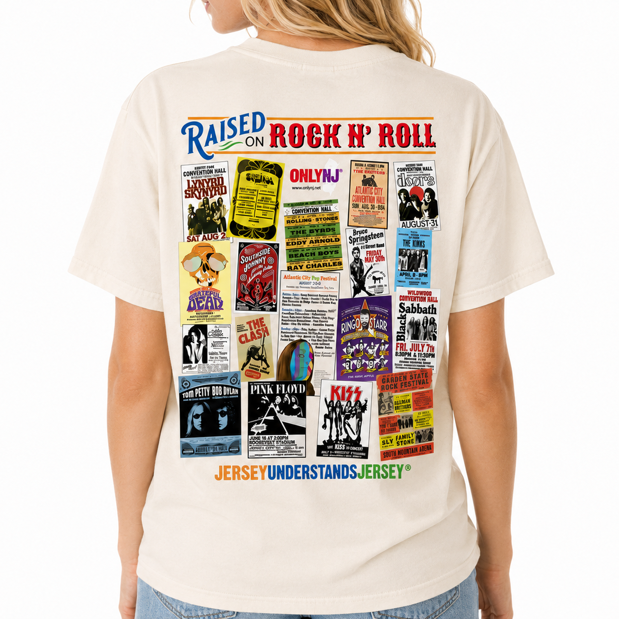 Rock N Roll Only NJ Tee