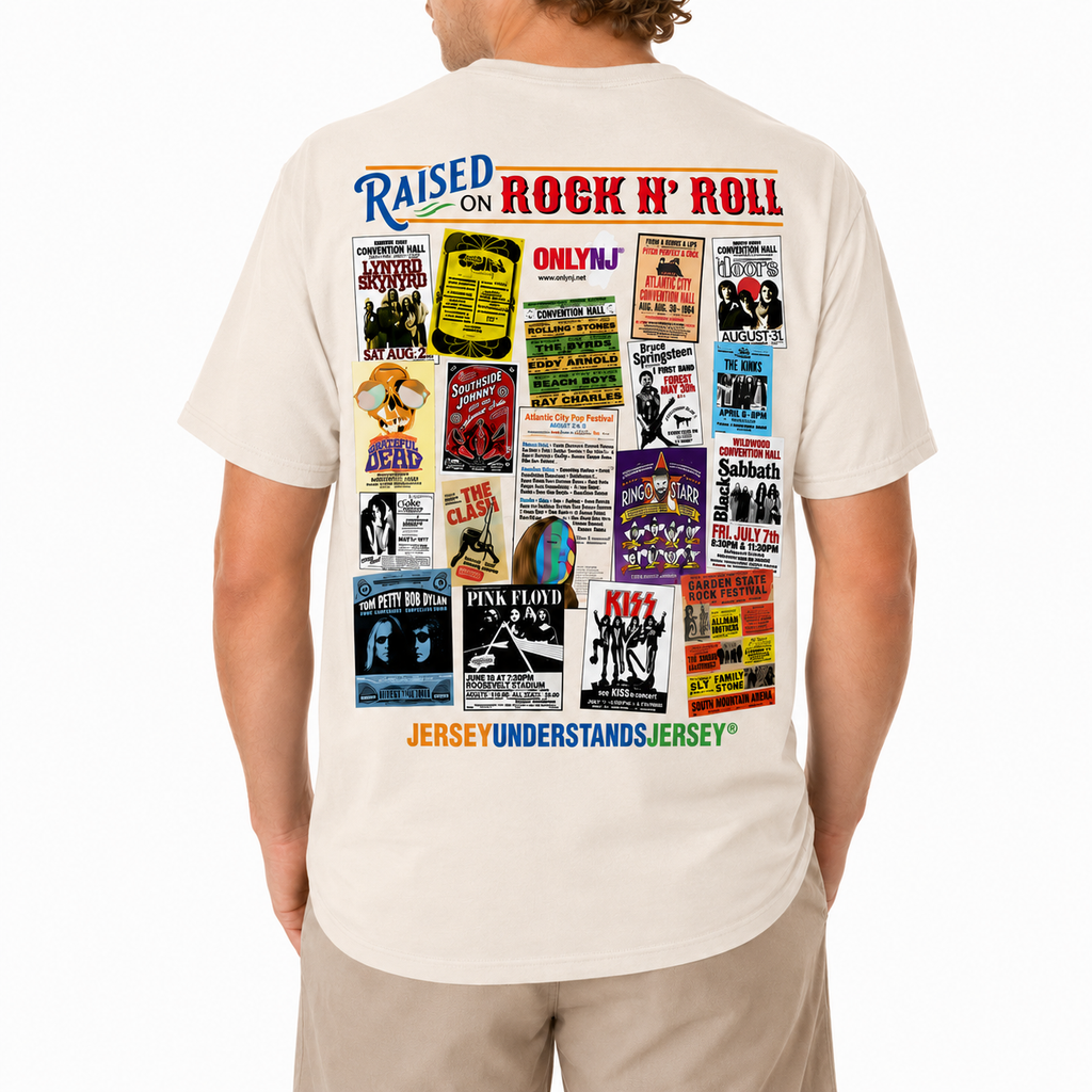 Rock N Roll Only NJ Tee