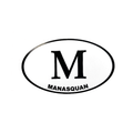 Manasquan Oval Magnet – 3.5" x 5.5"