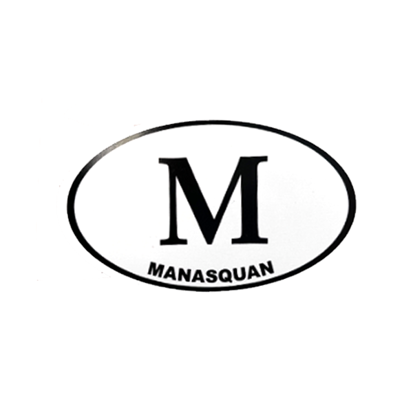 Manasquan Oval Magnet – 3.5" x 5.5"