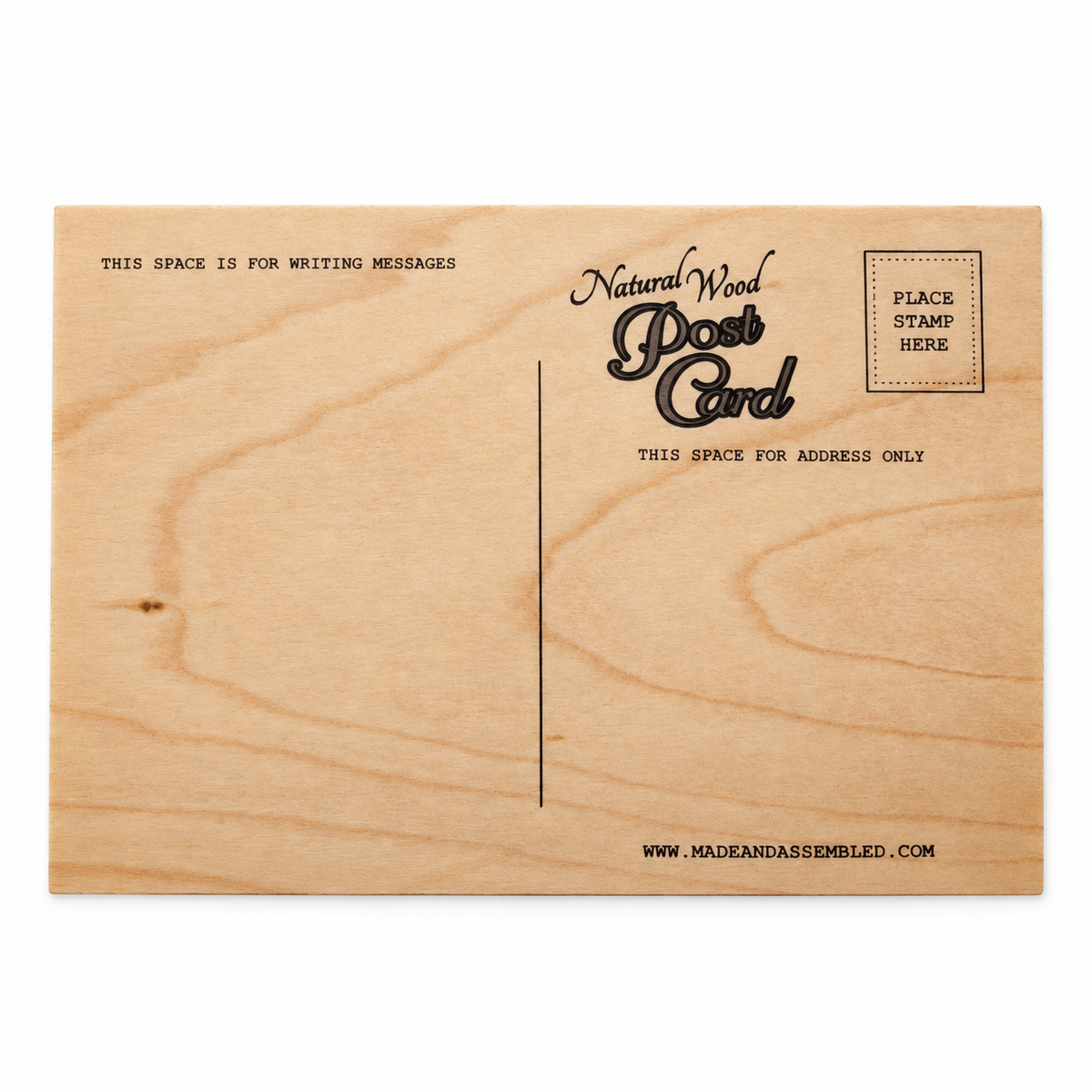 Manasquan NJ Lifeguard Sunset Wooden Postcard
