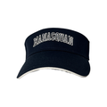 Navy Twill Visor with Manasquan Embroidery