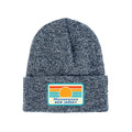 Navy Marled Manasquan Cuff Beanie