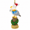 Pier Fries Seagull Christmas Ornament