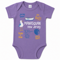 Purple Manasquan Onesie