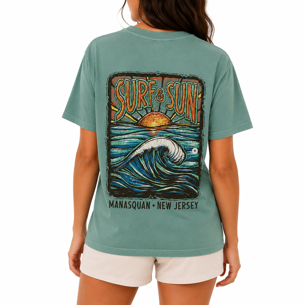 Seafoam Surf & Sun Tee