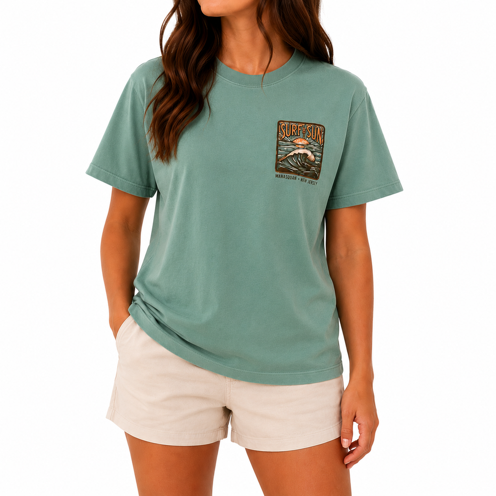 Seafoam Surf & Sun Tee