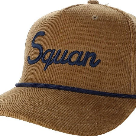 Khaki Corduroy SQUAN Rope Hat